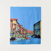 Venezianisch Lagoon - MURANO - Ansicht Wandteppich (Vorderseite)