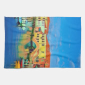Venezianisch Lagoon - MURANO - Panorama Geschirrtuch (Horizontal)