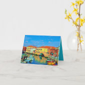 Venezianisch Lagoon - MURANO - Panorama Karte (Gelbe Blume)