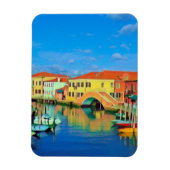 Venezianisch Lagoon - MURANO - Panorama Magnet (Vertikal)