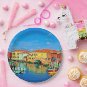 Venezianisch Lagoon - MURANO - Panorama Pappteller (Party)