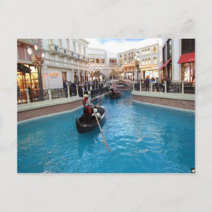 Venezianisch Las Vegas Gondolas Foto Postkarte