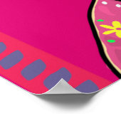 Venezianisch Mask Geisha Poster (Ecke)