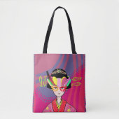 Venezianisch Mask Geisha Tasche (Vorderseite)