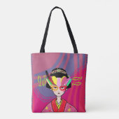 Venezianisch Mask Geisha Tasche (Rückseite)