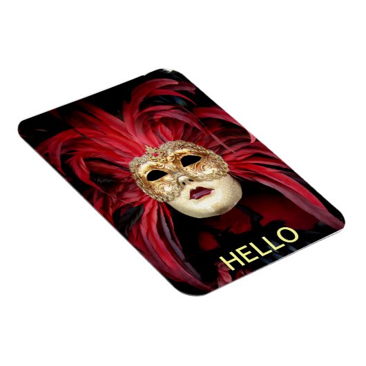 Venezianisch Mask Magnet (Rechte Seite)