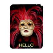 Venezianisch Mask Magnet (Vertikal)