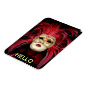 Venezianisch Mask Magnet (Linke Seite)