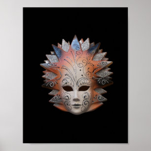 Venezianisch Mask Poster