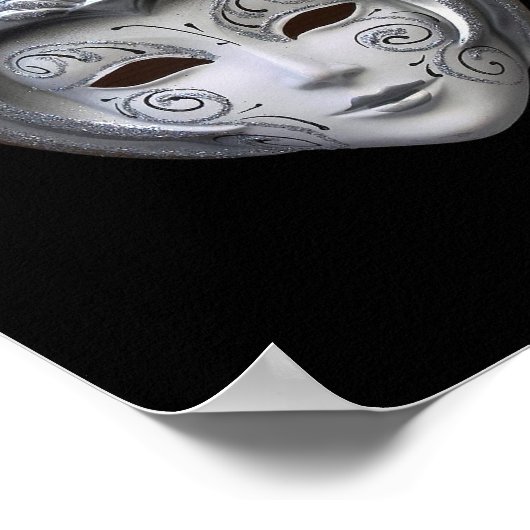 Venezianisch Mask Poster (Ecke)