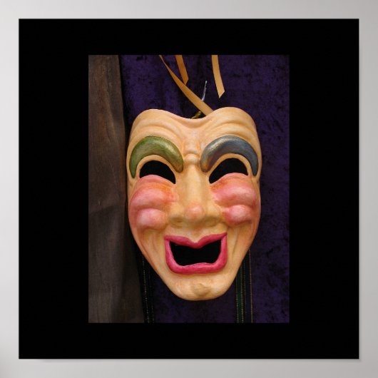 Venezianisch Mask Poster (Vorne)