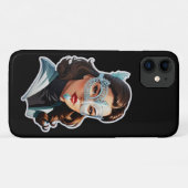 Venezianisch Masked Lady Case-Mate iPhone Hülle (Rückseite (Horizontal))