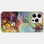 VENEZIANISCH MASQUERADE/HARLEQUIN-MONOGRAMM Case-Mate iPhone HÜLLE (Rückseite (Horizontal))