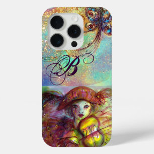 VENEZIANISCH MASQUERADE/HARLEQUIN-MONOGRAMM Case-Mate iPhone HÜLLE