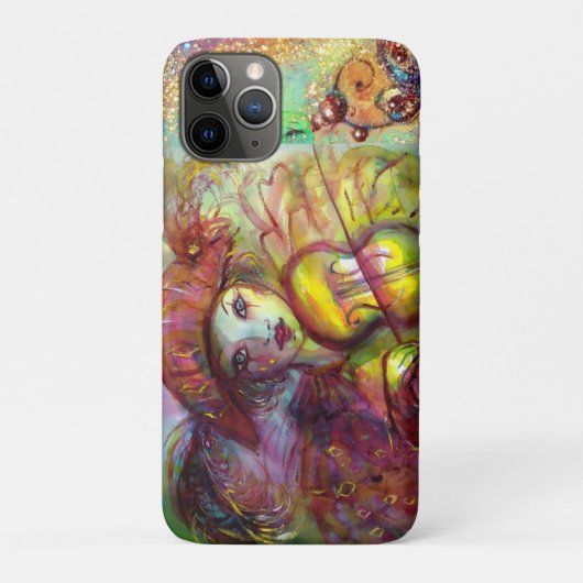 VENEZIANISCH MASQUERADE / HARLEQUIN-SPIELVIOLIN Case-Mate iPhone HÜLLE (Rückseite)