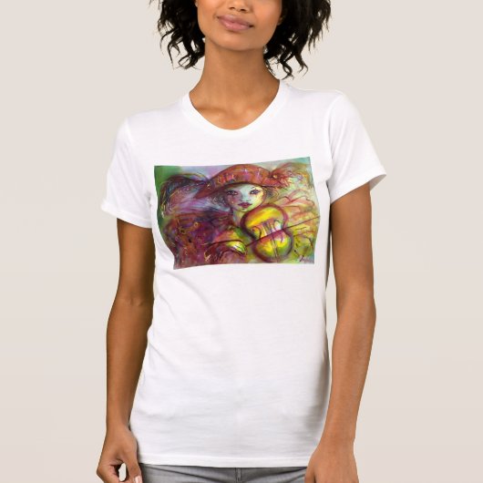 VENEZIANISCH MASQUERADE / HARLEQUIN T-Shirt (Vorderseite)