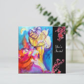 VENEZIANISCH MASQUERADE / MUSIKNOKURN EINLADUNG (Stehend Vorderseite)