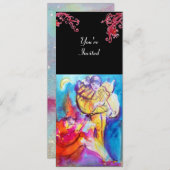 VENEZIANISCH MASQUERADE / MUSIKNOKURN EINLADUNG (Vorne/Hinten)