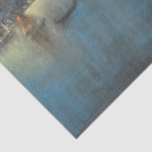 Venezianisch Nocturne (von Glenn Cooper Henshaw) Seidenpapier (Detail)