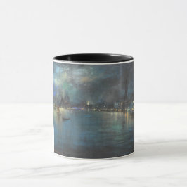 Venezianisch Nocturne (von Glenn Cooper Henshaw) Tasse