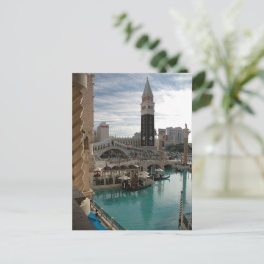 VENEZIANISCH POSTKARTE (Stehend Vorderseite)