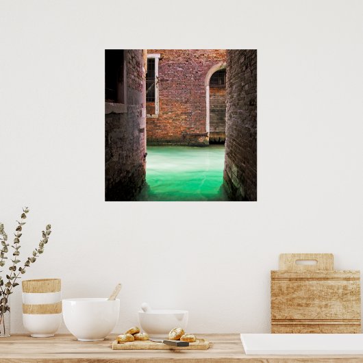 VENEZIANISCH SIDEWALK Poster (Küche)