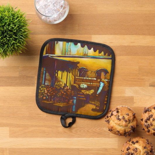 Venezianisch Venditore Topflappen (Oben Unten)