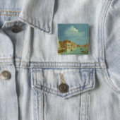 Venezianische Ansicht, 18. Jahrhundert Button (Beispiel)