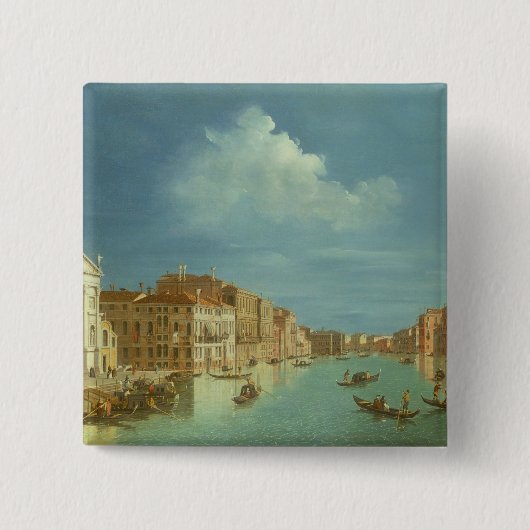 Venezianische Ansicht, 18. Jahrhundert Button (Vorderseite)