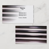 Venezianische Blinds Visitenkarte (Vorne/Hinten)