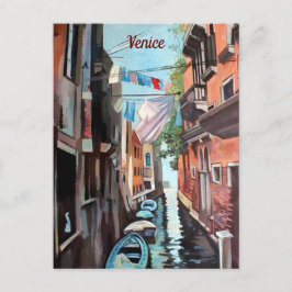 Venezianische Channel-Postkarte Postkarte