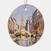 Venezianische Elegance von John Singer Sargent Keramik Ornament (Links)