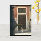 VENEZIANISCHE ELIXIER-KARTE KARTE (Gelbe Blume)