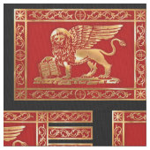 Venezianische Flagge Stoff (Nahaufnahme)