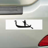venezianische Gondel Autoaufkleber (Auf Auto)