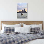Venezianische Gondel bei Sonnenuntergang Leinwanddruck (Insitu (Schlafzimmer))