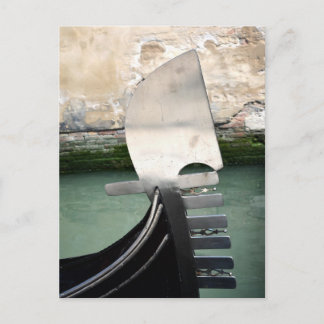 Venezianische Gondel-Postkarte Postkarte