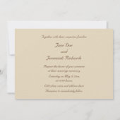 Venezianische Gondeln Einladung (Rückseite)