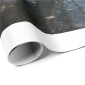 Venezianische Gondeln Geschenkpapier (Rolleneckpunkt)