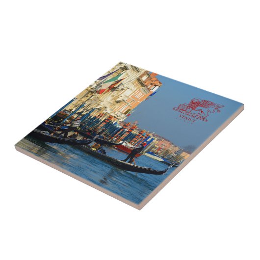 Venezianische Gondolieri Fliese (Seite)