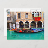 Venezianische Gondoliers Postcard Postkarte (Vorne/Hinten)