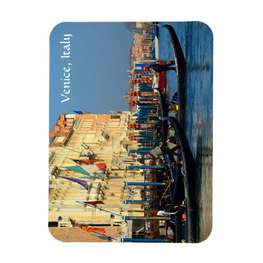 Venezianische Gondozinen Magnet (Vertikal)