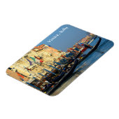 Venezianische Gondozinen Magnet (Linke Seite)