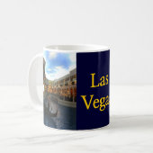 Venezianische Kanal-Gondel Las Vegas Kaffeetasse (Vorderseite Links)