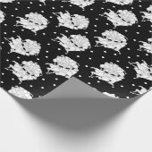 Venezianische Karnevalsmasken, Gemustert Geschenkpapier (Ecke)