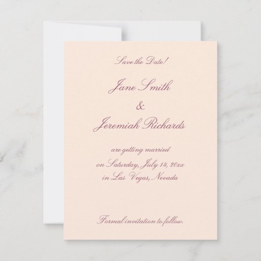 Venezianische Karten für den Sonnenuntergang Geret (Rückseite)