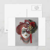 Venezianische Keramik Postkarte (Vorne/Hinten)