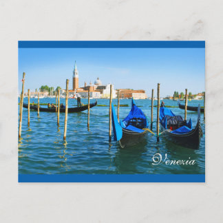 Venezianische Laguna Postcard Postkarte