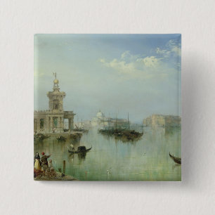 Venezianische Lagune Button