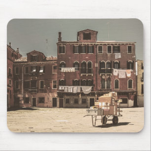 venezianische Landschaft im Vintage-Stil Mousepad